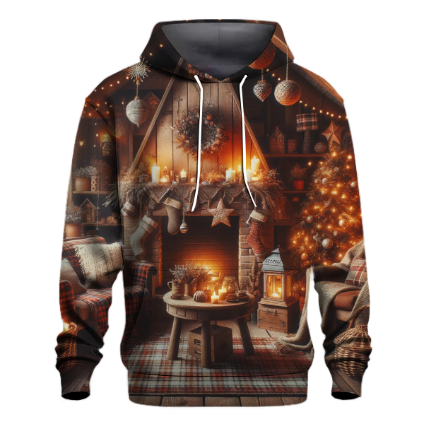 Cozy Christmas Cottage Hoodie