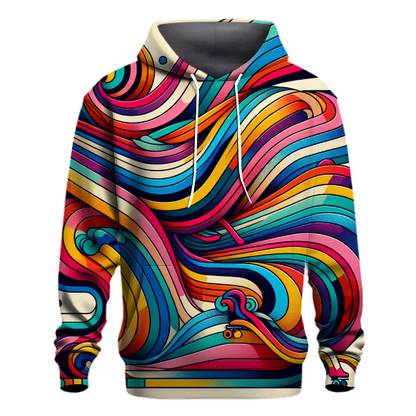 Rainbow Roller Vibes Hoodie