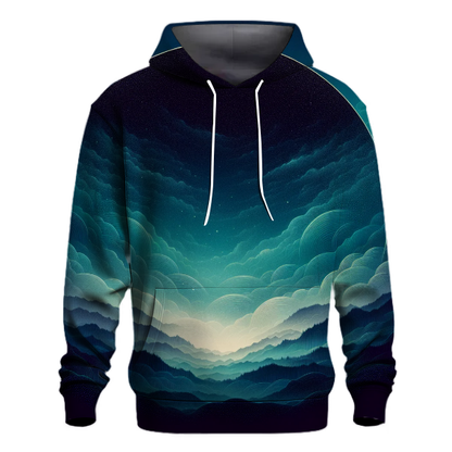 Midnight Blue Mist Hoodie