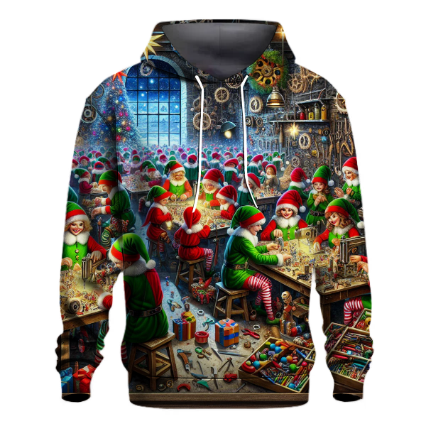 Elf Toy Workshop Hoodie