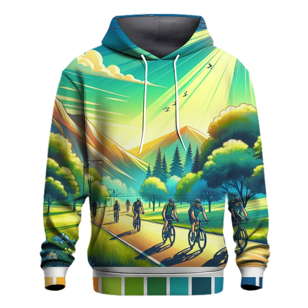 Biking Trails Hoodie Hoodie Designs