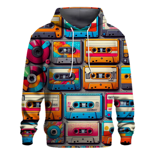 Colorful Cassette Culture Hoodie Custom Hoodies