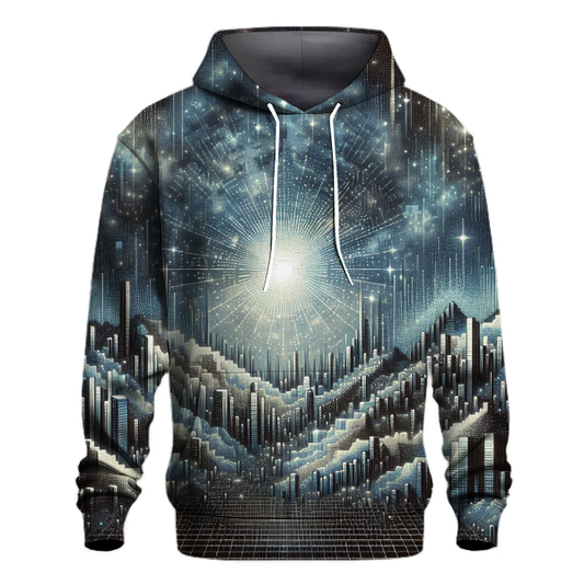 Retro Digital Mirage Hoodie