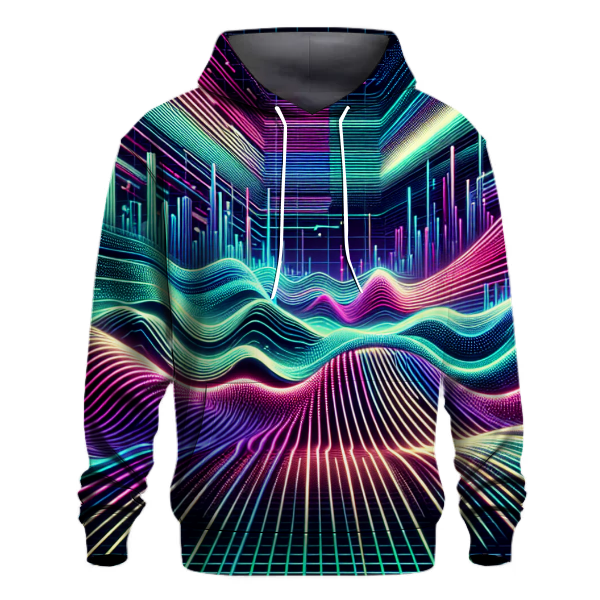 Laser Wave Design Hoodie Hoodie Designs