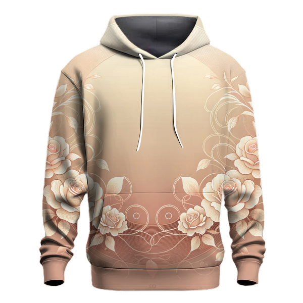 Vintage Rose Gradient Hoodie