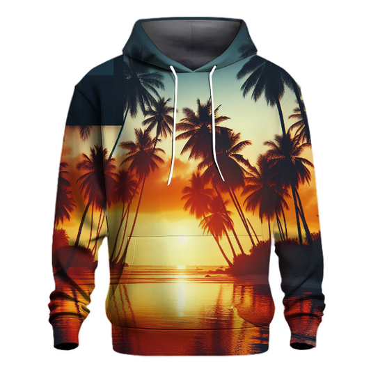 Tropical Sunset Serenity Hoodie