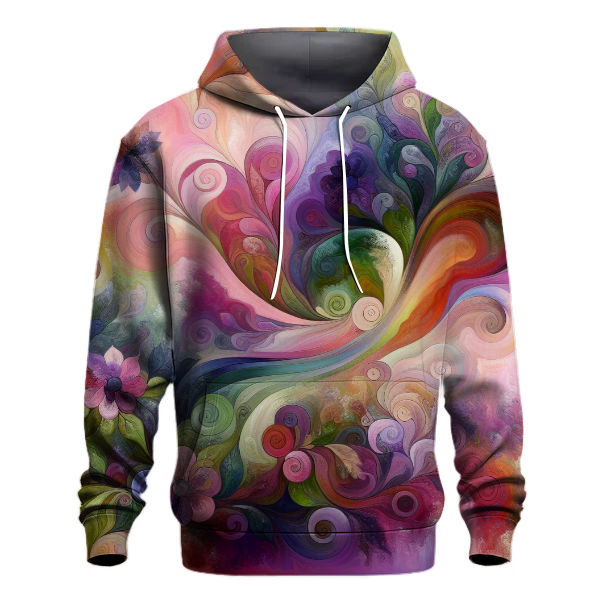 Whimsical Fantasy Garden Hoodie