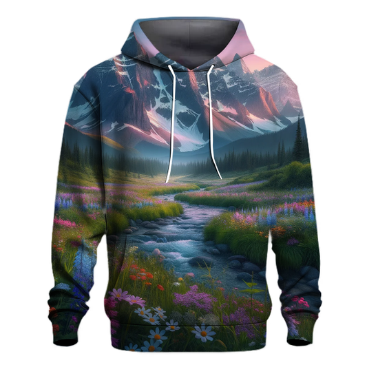 Majestic Mountain Morning Hoodie