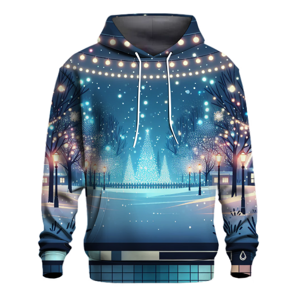 Winter Fairy Lights Festival Hoodie