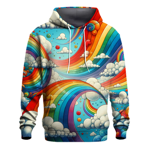 Whimsical Rainbows Hoodie