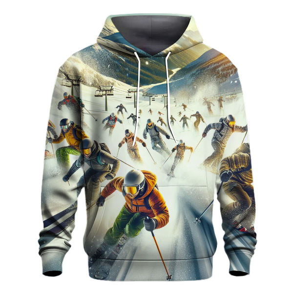 Snowsport Adventure Hoodie Graphic Hoodies