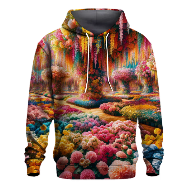 Floral Fantasy Burst Hoodie