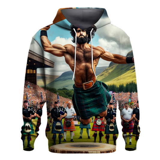 Caber Toss - Scotland Hoodie