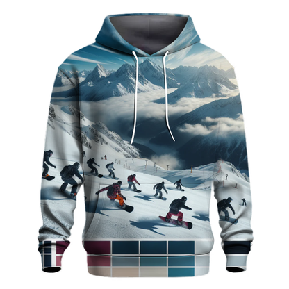 Snowboarding Streak Hoodie Designer Hoodies