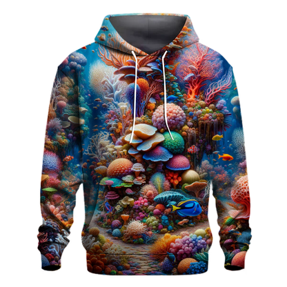 Underwater Coral Fantasy Hoodie