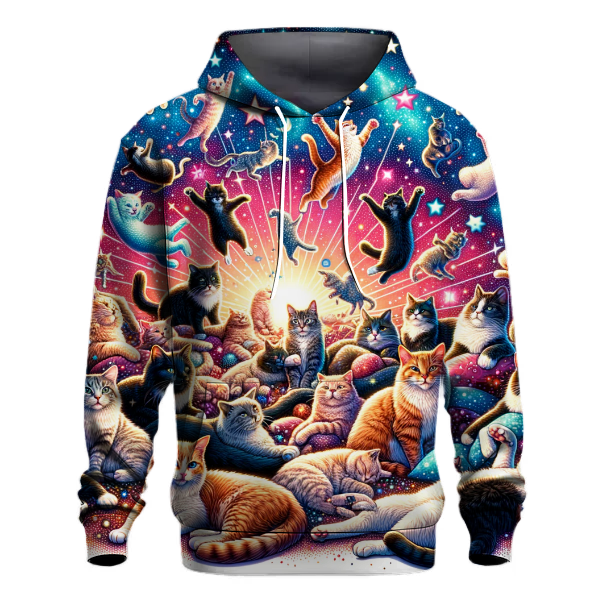 Cosmic Cat Constellation Hoodie