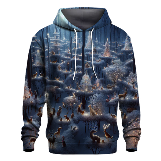 Festive Fairy Tale Forest Hoodie