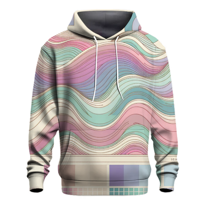 Peaceful Rainbow Waves Hoodie Hoodie Designs