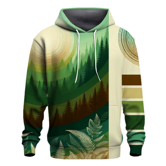 Forest Fern Gradient Hoodie