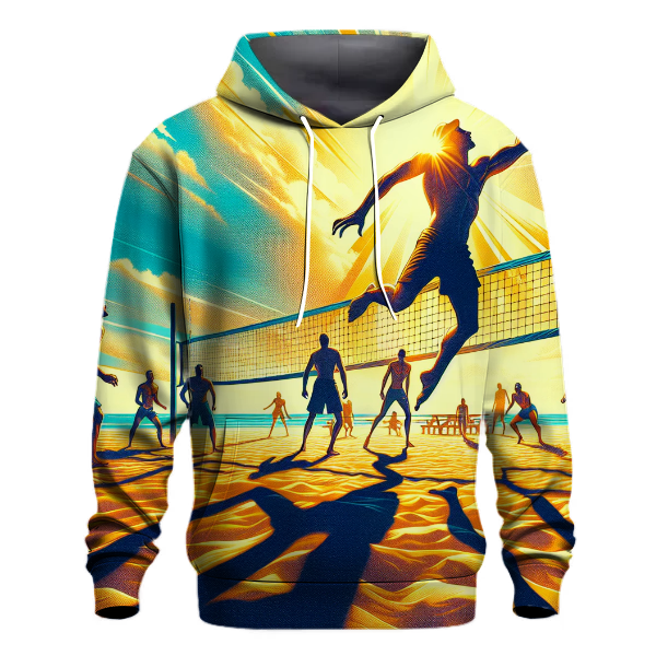 Volleyball Spike Attack Hoodie Hoodie Designs