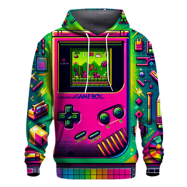 Retro Game Boy Adventure Hoodie