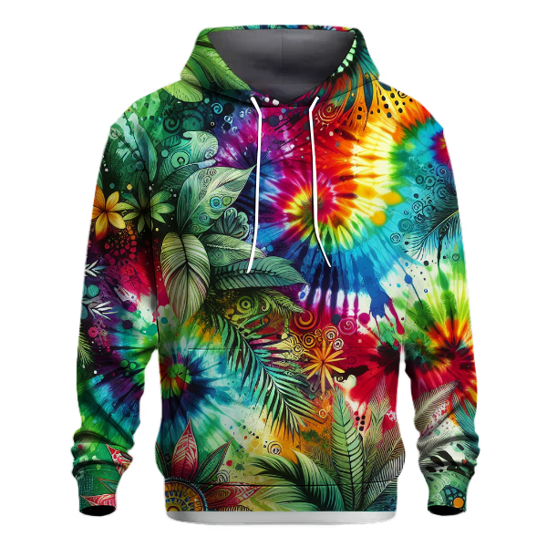 Electric Jungle Burst Hoodie