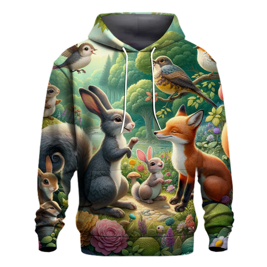 Enchanted Woodland Creatures Hoodie