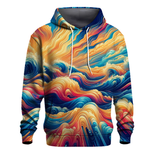 Retro Wave Adventure Hoodie Custom Hoodies