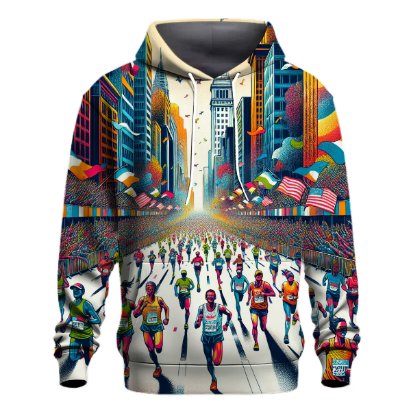 Running Marathon Spirit Hoodie