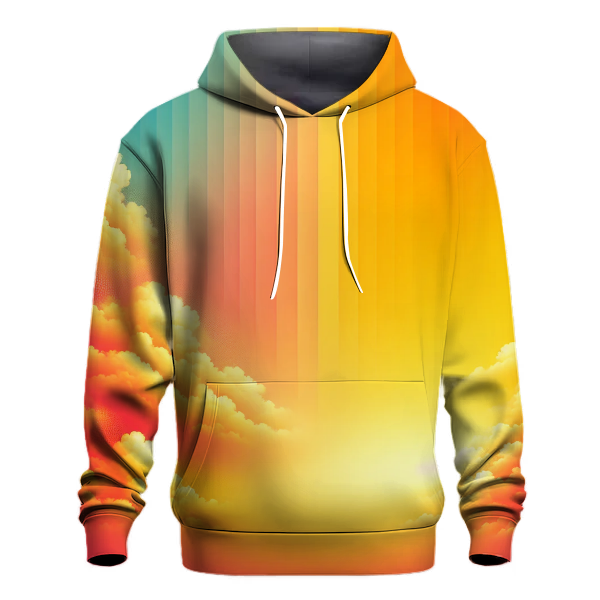 Radiant Summer Sunset Hoodie