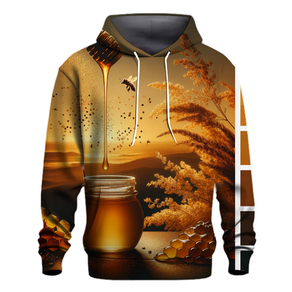 Honeycomb Gold Gradient Hoodie