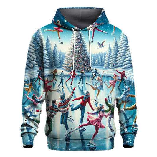 Winter Wonderland Ice Skating Hoodie