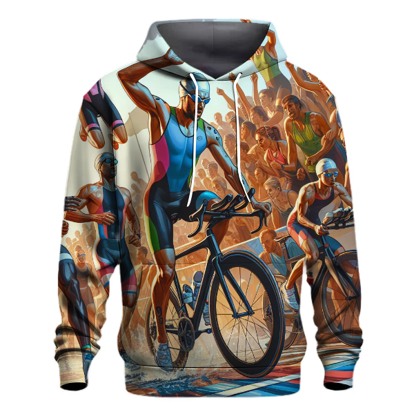 Triathlon Enthusiast Hoodie Hoodie Trends