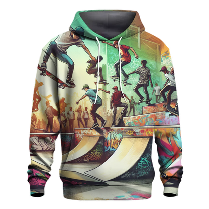 Urban Skateboarding Vibe Hoodie Pullover Hoodies