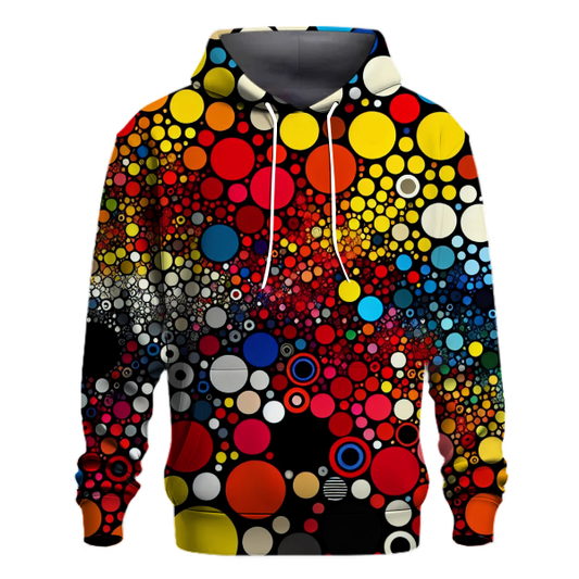 Funky Retro Polka Dots Hoodie