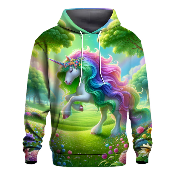 Magical Unicorn Meadow Hoodie