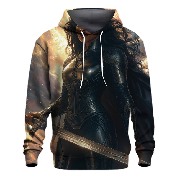 Tessa Thompson: Bold Chronicles of the Valkyrian Vanguard Hoodie