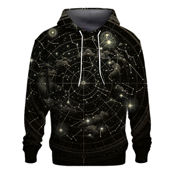 Celestial Constellation Map Hoodie