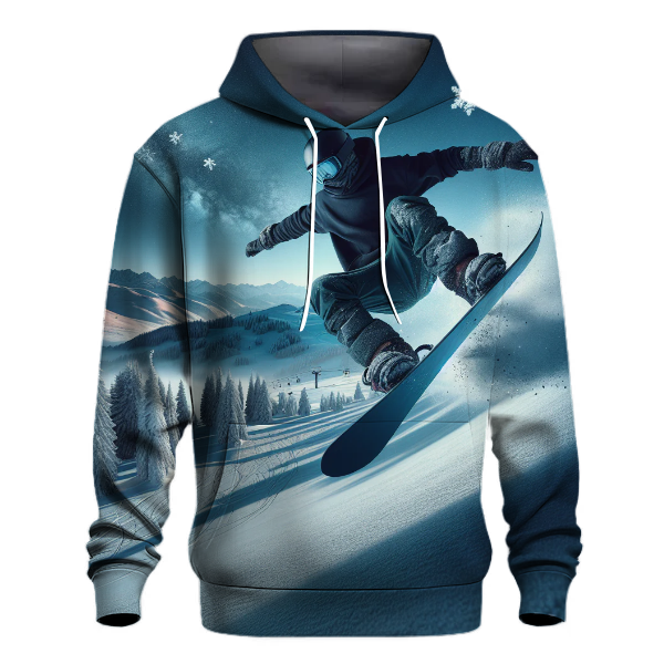 Snowboarding Stunt Hoodie Lightweight Hoodies