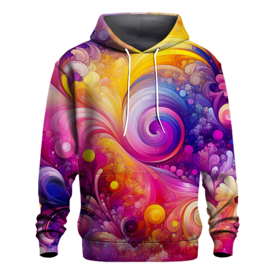 Floral Burst Harmony Hoodie