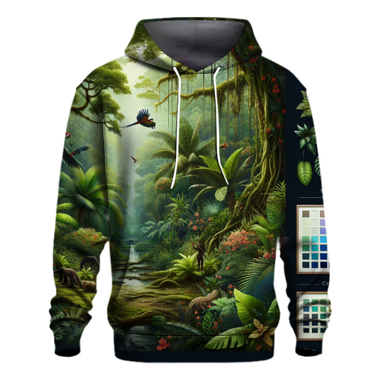 Tropical Rainforest Escape Hoodie