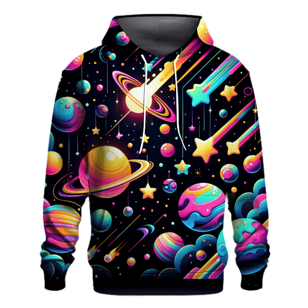 Vivid Space Adventure Hoodie