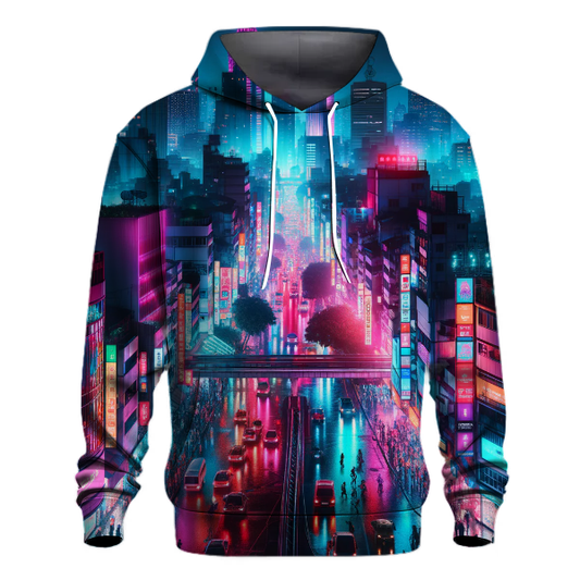 Neon City Nights Hoodie