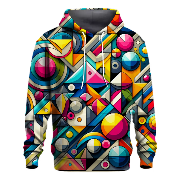 Funky Geometric Patterns Hoodie