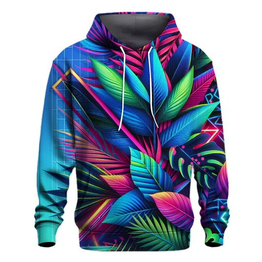 Neon Jungle Design Hoodie Hoodie Trends