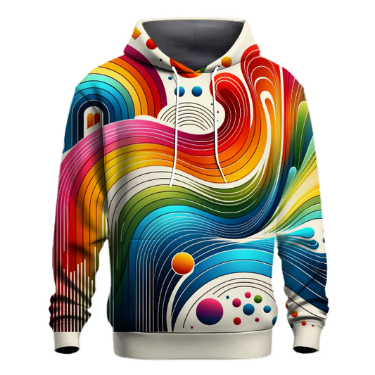 Bold Rainbow Gradient Hoodie