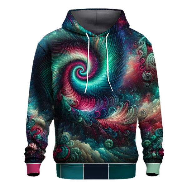 Aurora Floral Dream Hoodie Lightweight Hoodies