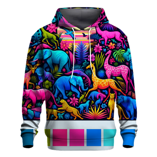 Electric Animal Kingdom Hoodie Custom Hoodies