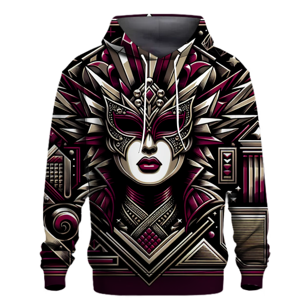 Glam Metal Symphony Hoodie