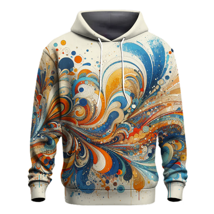 Groovy Color Splash Hoodie